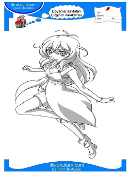 Çocuklar İçin Bakugan Boyama Sayfaları 